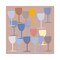 Seventeen Glasses I by Hazel Springfield Wall Art Décor 11 3/4 x 11 3/4 Art Print